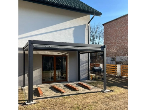 Pergola Mirador Solid 80 3x4 z roletą 3 i 4 m